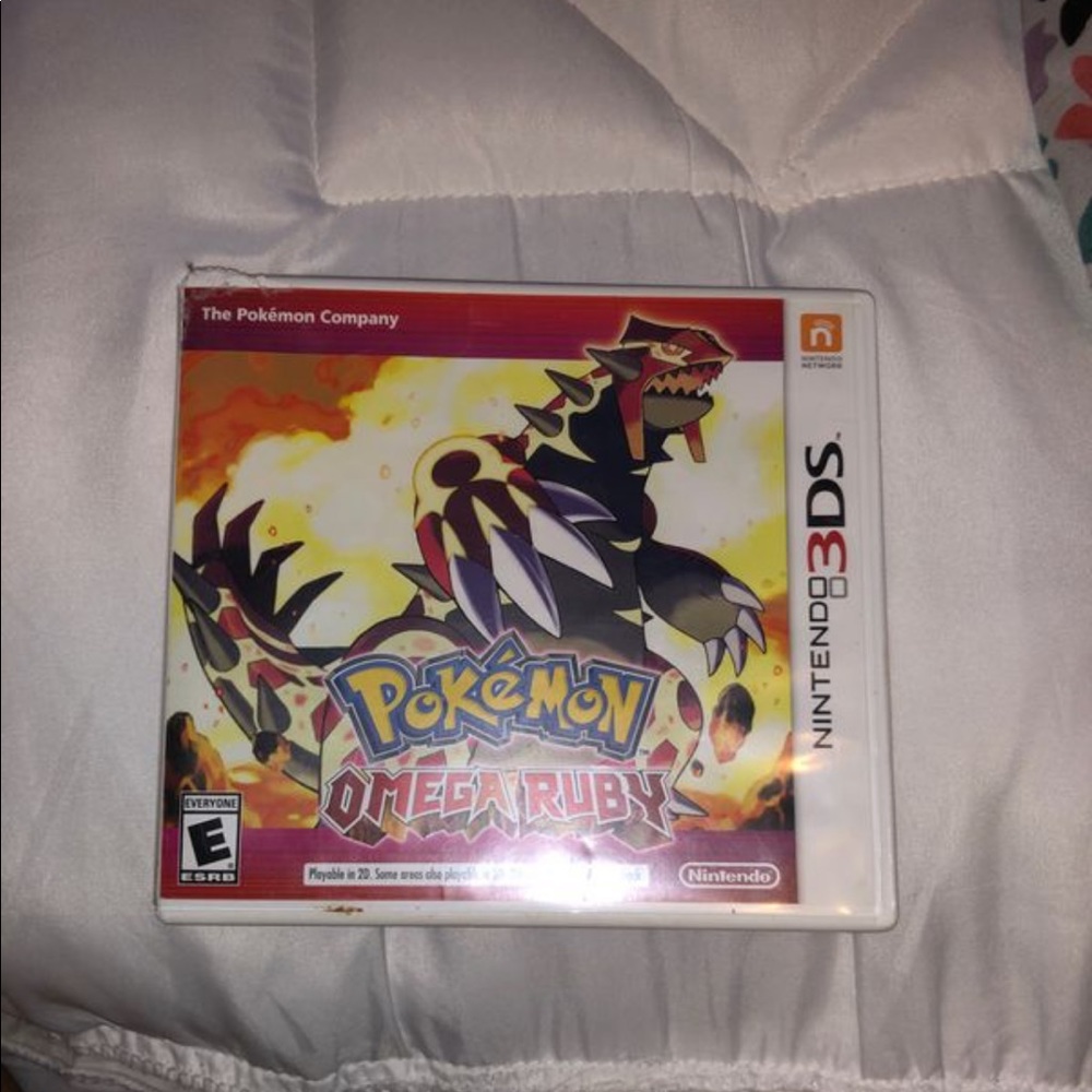 Nintendo 3ds game.